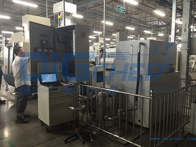 數控加工中心高壓水去毛刺機