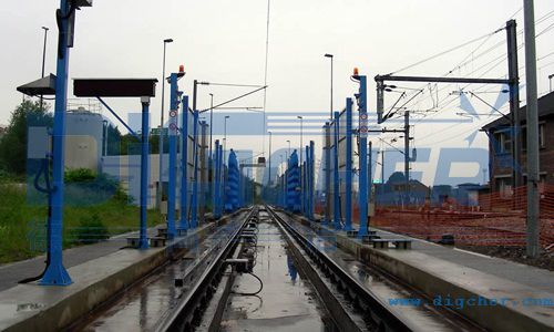 德高潔全自動有軌電車清洗系統
