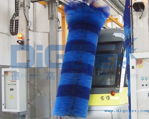 德高潔TR ATC有軌電車清洗系統系統端面刷洗